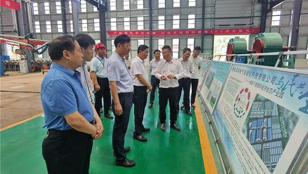 市委常委、宣傳部長王全周深入亞新公司調(diào)研安全生產(chǎn)工作